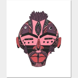 Ambrose African Mask 4 Posters and Art